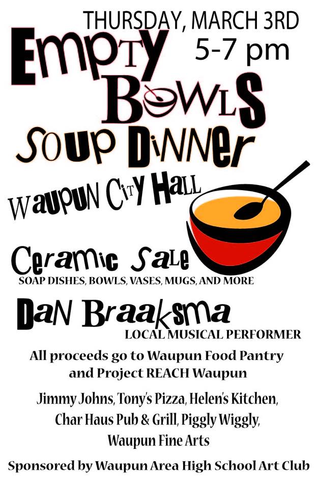 Empty Bowls Soup Dinner